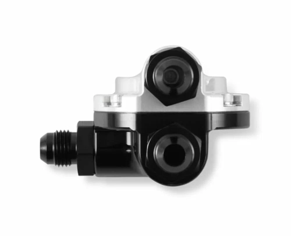 EFI Return Style Regulator 59.5 PSI Black_Clear Finish 12-892